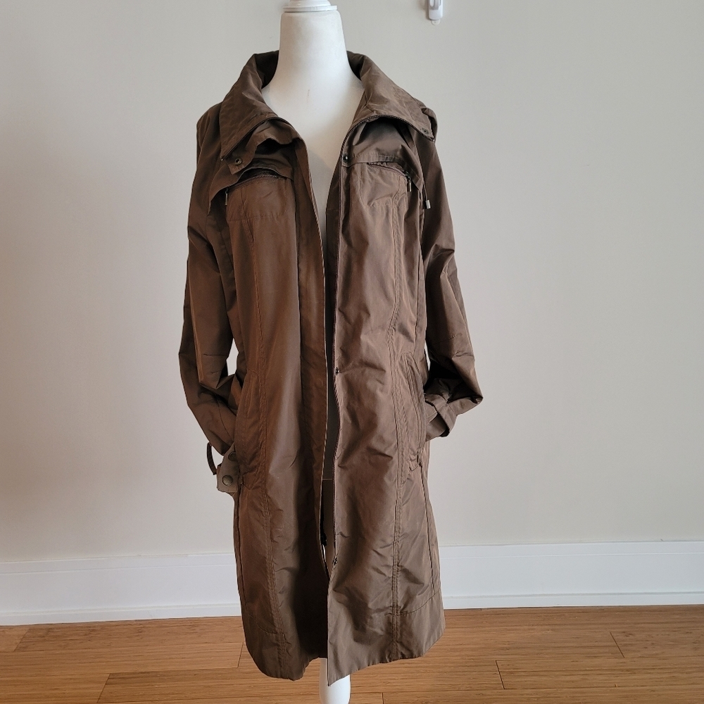 Cole Haan Women's Parka Size Medium Bronze - Picture 4 of 15
